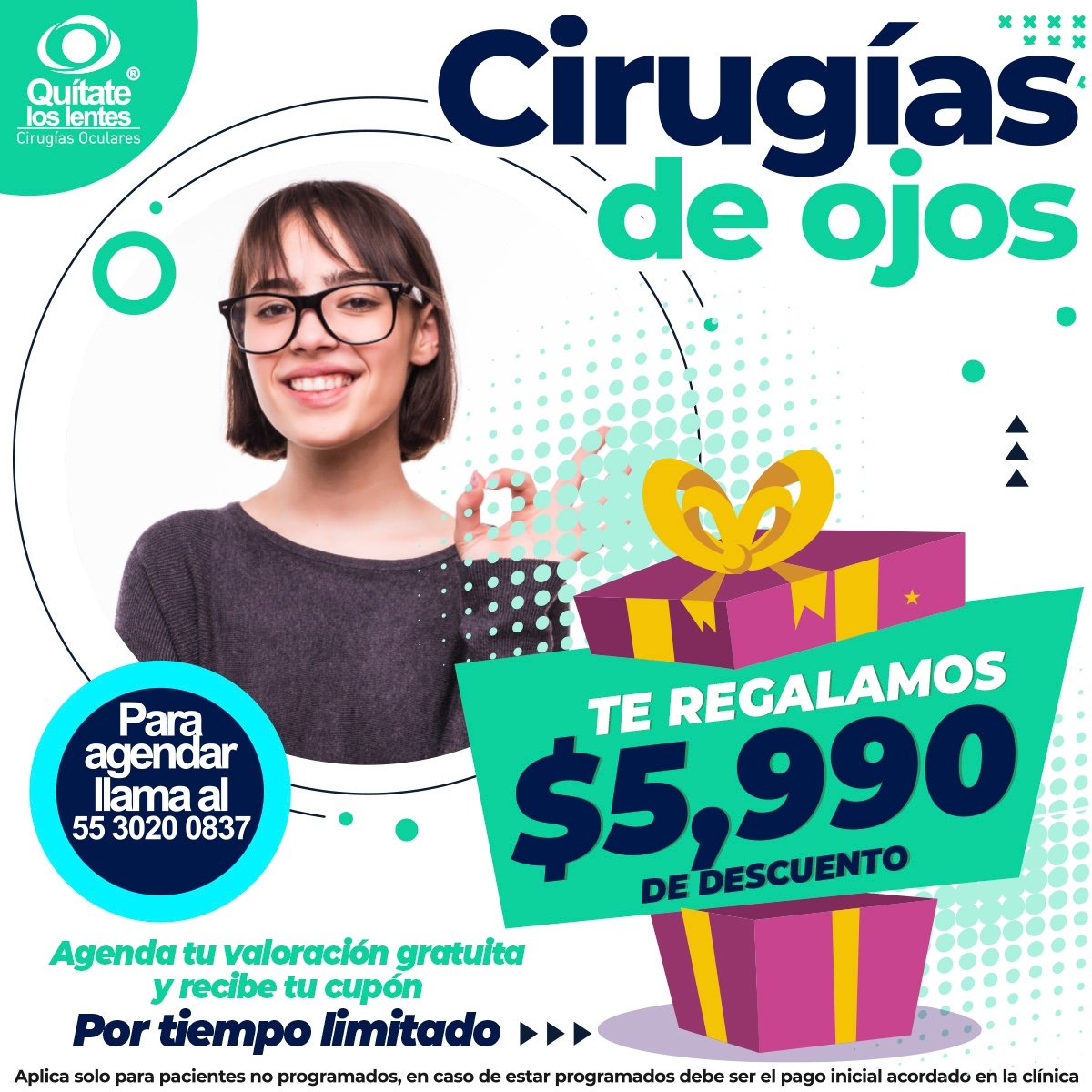 Clínica Oftalmológica Quítate Los Lentes CDMX
